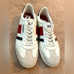 Napapijri white sneakers size US 12